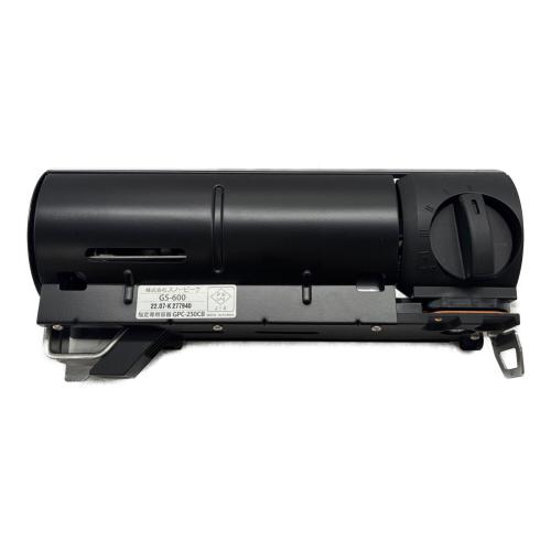 Snow peak (スノーピーク) シングルガスバーナー GS-600 2022年製 HOME&CAMP バーナー / ブラック PSLPGマーク有