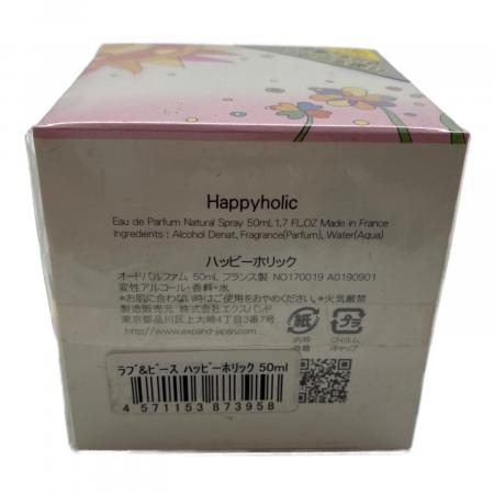 Happyholic オードパルファム 50ml 残量80%-99% ラブ&ピース