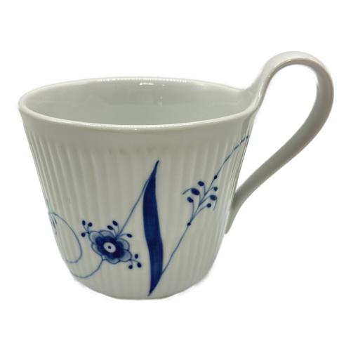 ROYAL COPENHAGEN (ロイヤル・コペンハーゲン) マグカップ アルファベット ブルーフルーテッド・プレイン　ハイハンドル