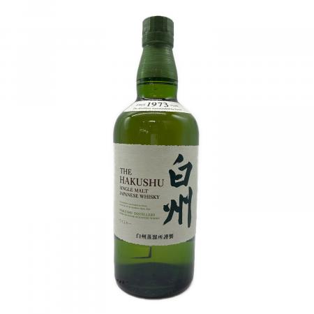 新品 白州 ジャパニーズウイスキー サントリー 白州 ジャパニーズウィスキー 700ml｜トレファクONLINE