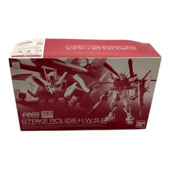 プラモデル 1/144 RG MBF-02 ストライクルージュ+HG I.W.S.P. 「機動戦士ガンダムSEED MSV」 ホビーオンラインショップ限定 プラモデル