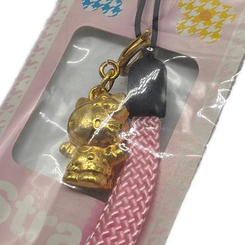 サンリオグッズ 当時物　メタルマスコット付きストラップ