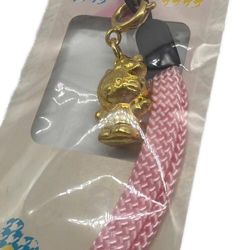 サンリオグッズ 当時物　メタルマスコット付きストラップ