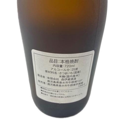 森伊蔵 (モリイゾウ) 芋焼酎 720ml