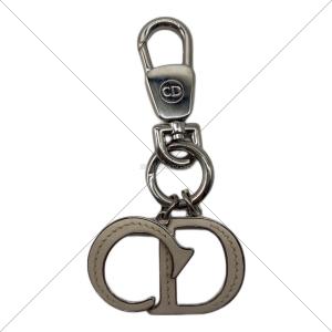 Christian Dior (クリスチャン ディオール) CDロゴチャームキーホルダー