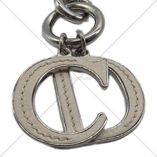 Christian Dior (クリスチャン ディオール) CDロゴチャームキーホルダー