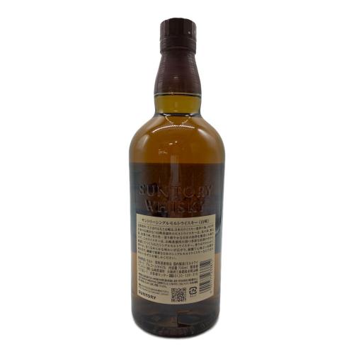 サントリー 山崎 ジャパニーズウィスキー シングルモルト 700ml