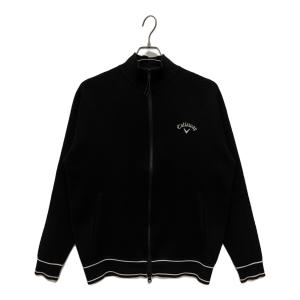 Callaway (キャロウェイ) ゴルフウェア(トップス) H22218103 2022年モデル / ニットブルゾン メンズ SIZE L ブラック