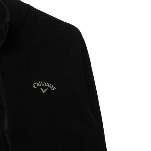 Callaway (キャロウェイ) ゴルフウェア(トップス) H22218103 2022年モデル / ニットブルゾン メンズ SIZE L ブラック