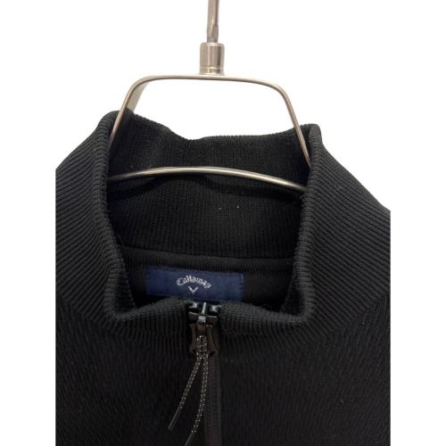 Callaway (キャロウェイ) ゴルフウェア(トップス) H22218103 2022年モデル / ニットブルゾン メンズ SIZE L ブラック