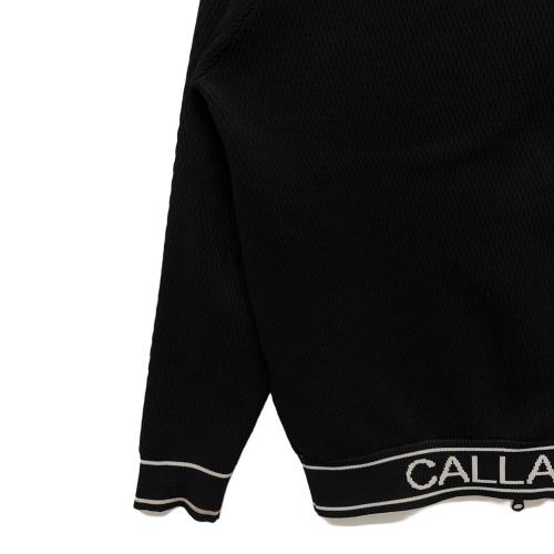 Callaway (キャロウェイ) ゴルフウェア(トップス) H22218103 2022年モデル / ニットブルゾン メンズ SIZE L ブラック