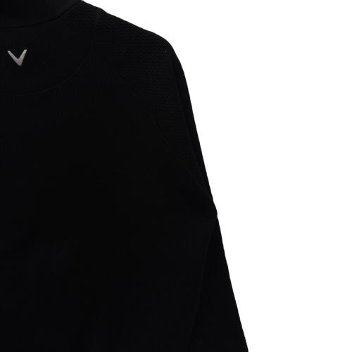 Callaway (キャロウェイ) ゴルフウェア(トップス) H22218103 2022年モデル / ニットブルゾン メンズ SIZE L ブラック