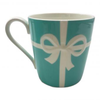 TIFFANY & Co. (ティファニー) マグカップ ブルーリボン