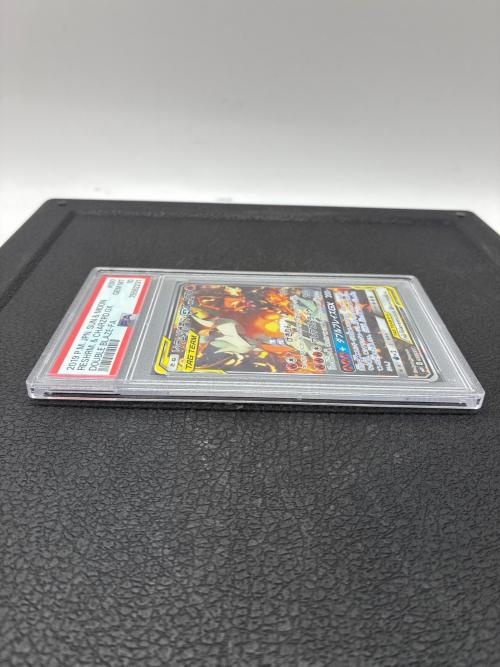PSA10 レシラム＆リザードンGX ポケモンカード SR @ Π サン&ムーン