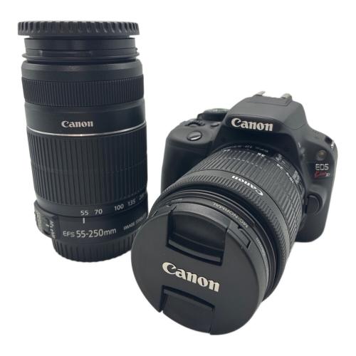 CANON (キヤノン) 一眼レフカメラ EOS Kiss X7 ダブルズームキット レンズ(EFS18-55mm/EFS55-250mm)