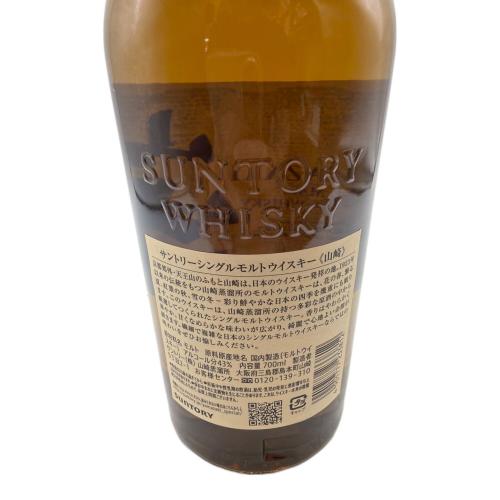サントリー 山崎 ジャパニーズウィスキー ノンエイジ 700ml