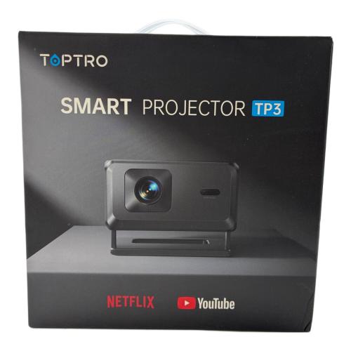 TOPTRO プロジェクター VIDEO PROJECTOR TP3 1080P Google TV搭載