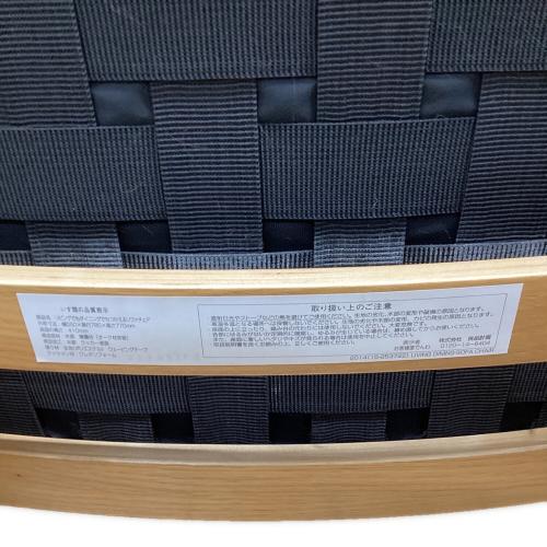 無印良品 (ムジルシリョウヒン) ソファチェア 313 ブラウン×ナチュラル リビングでもダイニングでも使えるシリーズ