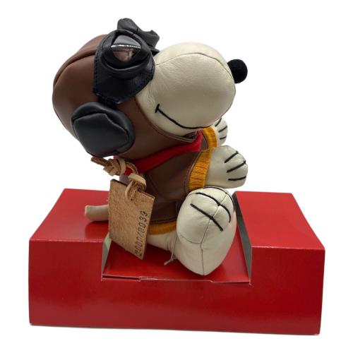 PEANUTS (ピーナッツ) レザースヌーピー フライングエース スヌーピーグッズ Flying Ace スヌーピータウン限定 2000/0039  @