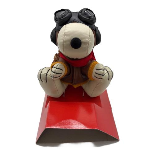 PEANUTS (ピーナッツ) レザースヌーピー フライングエース スヌーピーグッズ Flying Ace スヌーピータウン限定 2000/0039  @