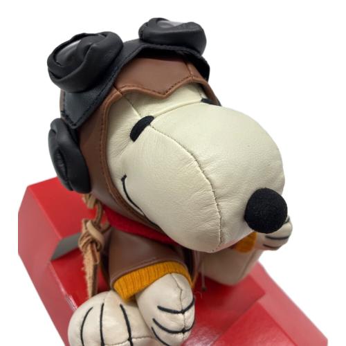 PEANUTS (ピーナッツ) レザースヌーピー フライングエース スヌーピーグッズ Flying Ace スヌーピータウン限定 2000/0039  @