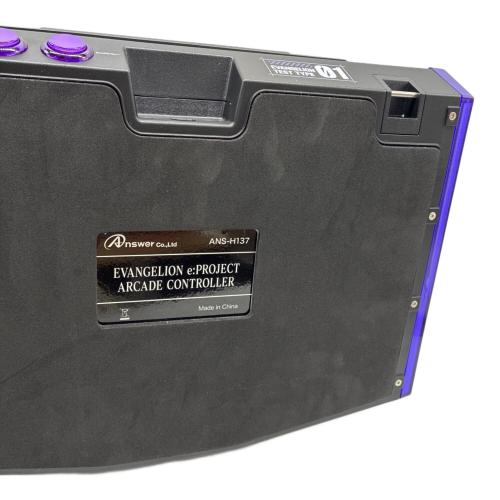 ANSWER (アンサー) ニンテンドースイッチハード ANS-H137 EVANGELION e：PROJECT ARCADE CONTROLLER