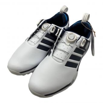 adidas (アディダス) ゴルフシューズ JS4139 ADIPOWER 26 BOA メンズ SIZE 26.5cm ホワイト×ブルー