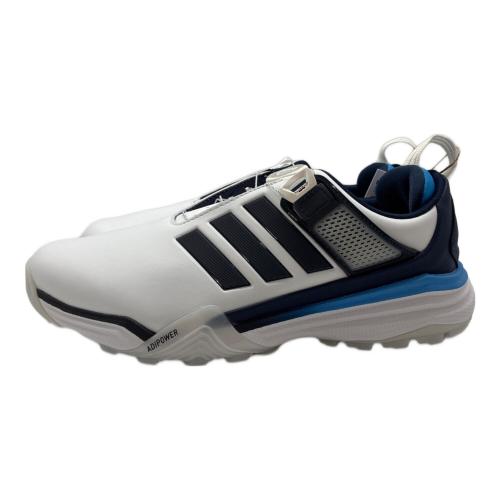 adidas (アディダス) ゴルフシューズ JS4139 ADIPOWER 26 BOA メンズ SIZE 26.5cm ホワイト×ブルー