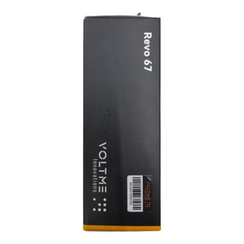 電化小物 VOLTME USB急速充電器 Revo 67 67W USB-C×2/USB-A×1 折りたたみ式プラグ ブラック V2101V1