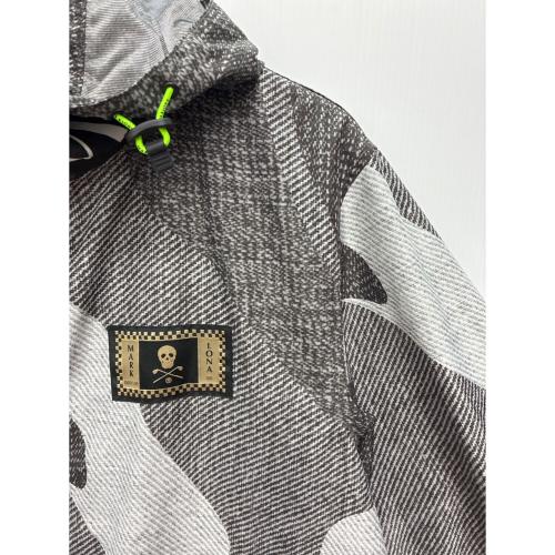 MARK&LONA (マークアンドロナ) ゴルフウェア(トップス) Fakie Zip Hood Jumper メンズ SIZE 48 ブラック×グレー