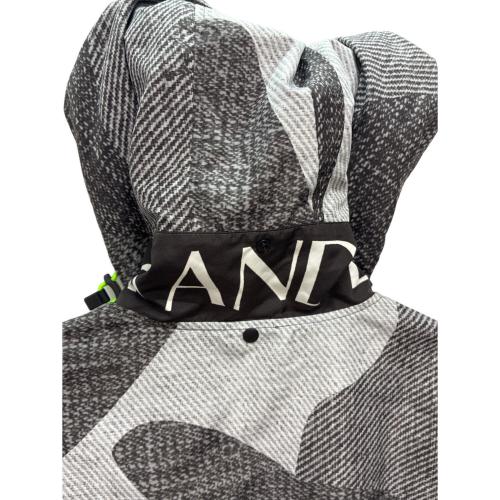 MARK&LONA (マークアンドロナ) ゴルフウェア(トップス) Fakie Zip Hood Jumper メンズ SIZE 48 ブラック×グレー