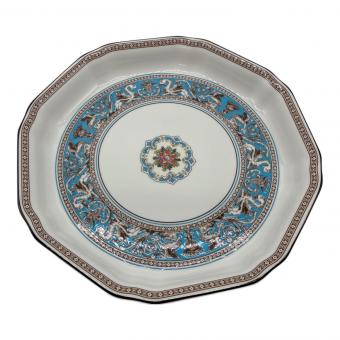 Wedgwood (ウェッジウッド) オクタゴナルディッシュ フロレンティーン・ターコイズ