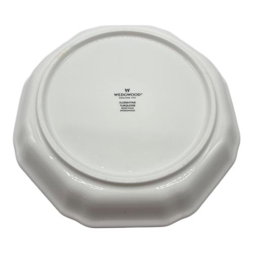 Wedgwood (ウェッジウッド) オクタゴナルディッシュ フロレンティーン・ターコイズ