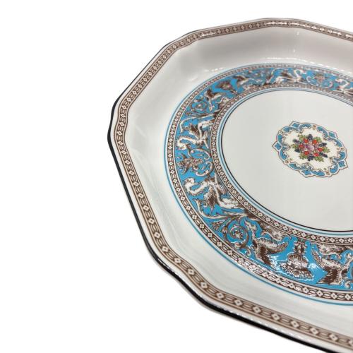 Wedgwood (ウェッジウッド) オクタゴナルディッシュ フロレンティーン・ターコイズ