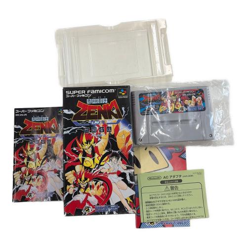 スーパーファミコンソフト 鬼神童子ZENKI 烈闘雷伝 ファミコン用ソフト SHVC-P-AZ6J -