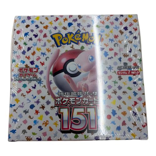 ポケモンカード151 ポケモンカード スカーレット＆バイオレット 強化拡張パック
