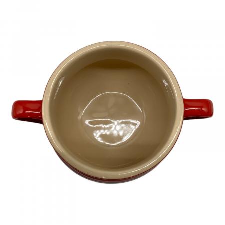 LE CREUSET (ルクルーゼ) スープボウル チェリーレッド｜トレファクONLINE