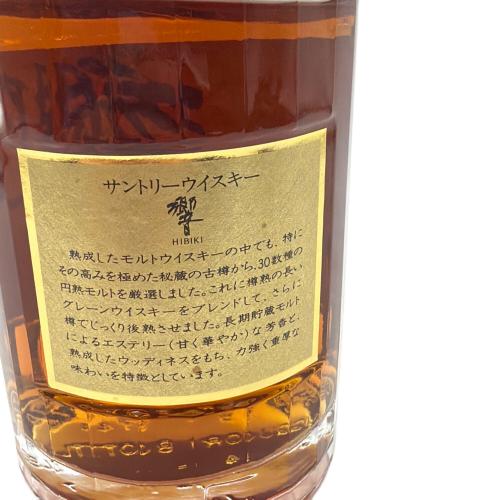 サントリー 響 ジャパニーズウイスキー 液面低下・ラベル汚れ・箱汚れ有 700ml