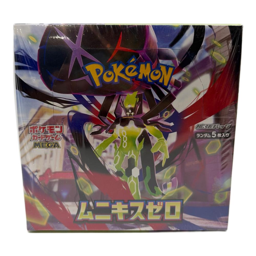 ポケモンカードゲーム ムゲンダイナ ムニキスゼロ BOX ムニキスゼロ BOX ポケモンカード MEGA｜トレファクONLINE
