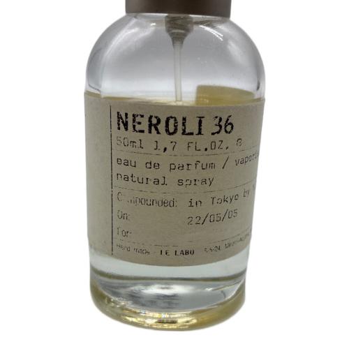 LE LABO (ルラボ) オードパルファム 50ml 残量50%-80% ネロリ36