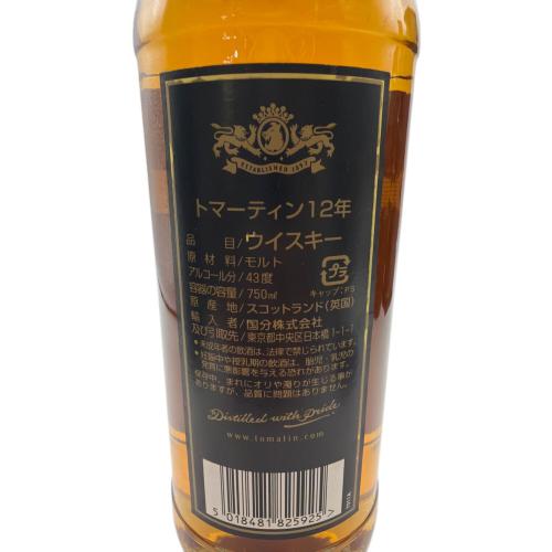 トマーティン スコッチウイスキー 12年 750ml