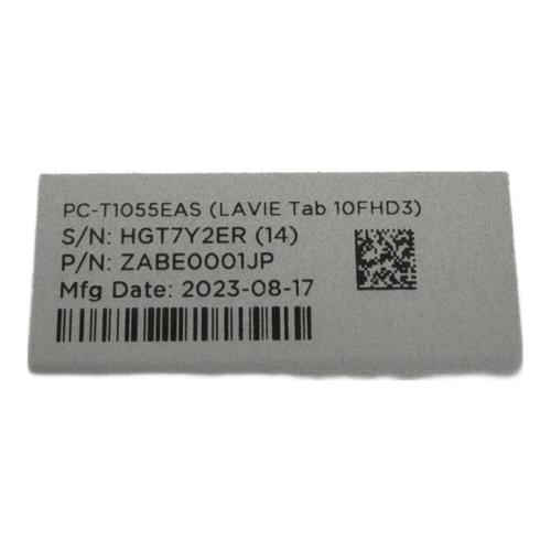 NEC (エヌイーシー) 【カケ有】タブレットPC/LAVIE TAB 10FHD3 PC-T1055EAS