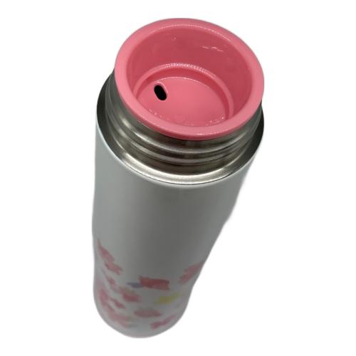 STARBUCKS COFFEE (スターバックス コーヒー) ステンレスボトル SAKURA 2018 ステンレススクリューシリコンストラップボトルホワイト470ml
