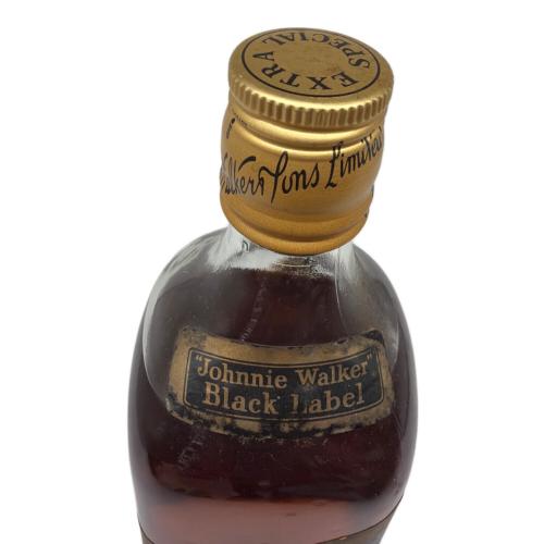 ジョニーウォーカー (Johnnie Walker) ブラックラベル スコッチウイスキー 金キャップ 750ml