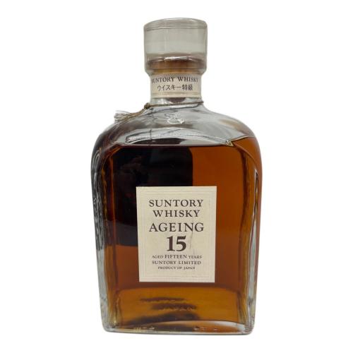 サントリー エイジング ジャパニーズウイスキー 15年 750ml