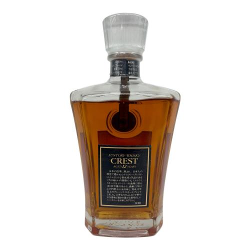 サントリー クレスト ジャパニーズウイスキー 12年 700ml
