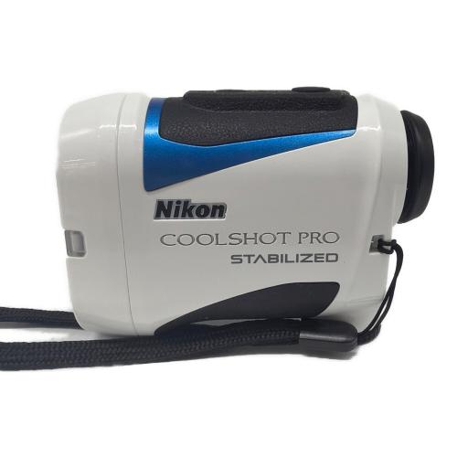 Nikon (ニコン) ゴルフ距離測定器 COOLSHOT PRO STABILIZED