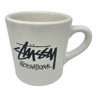 stussy (ステューシー) マグカップ ホワイト INTERNATIONAL