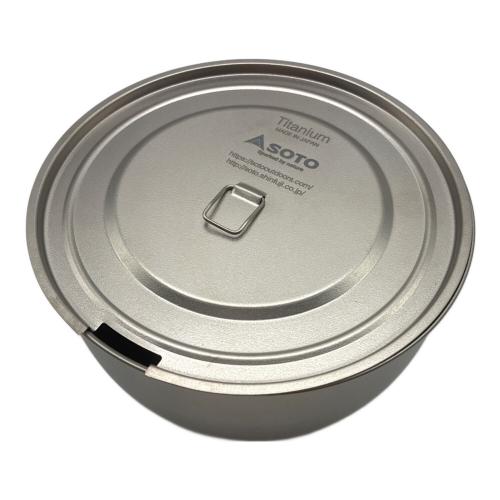 SOTO (ソト) Titanium Pot 1100 クッカー SOD-531