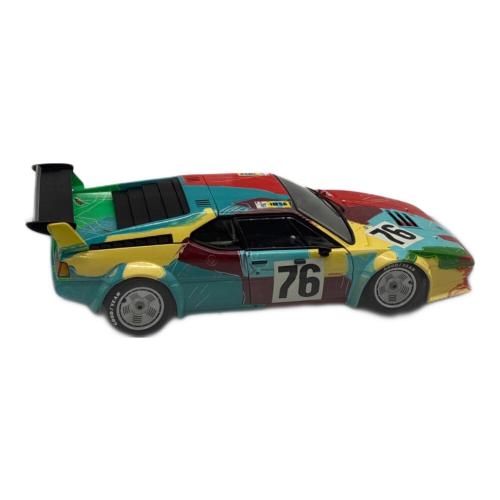 MINICHAMPS (ミニチャンプス) BMW M1 Gr4 ArtCar Andy Warhol 1:18 モデルカー @